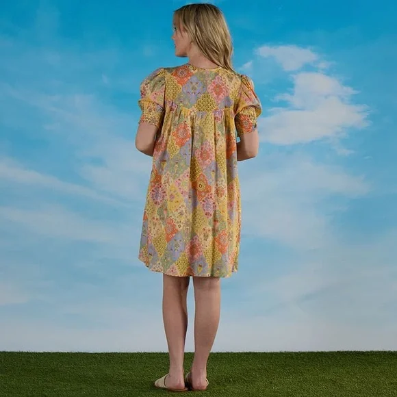 NWT Kaktus Patterned Dress - Picture 3 of 10